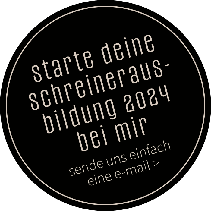 Hinweisbutton freie Ausbildungsplätze 2024 bei mir.schreiner